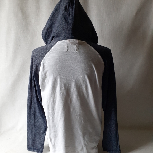 Free Planet women's gray/white pullover hoodie size M - Picture 5 of 11